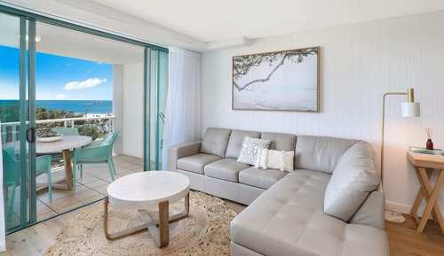 Apartamento superior, 2 habitaciones, frente al mar