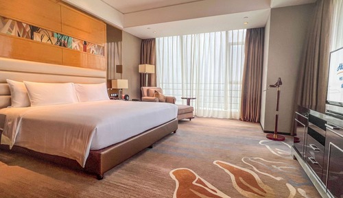 Habitación, 1 cama de matrimonio grande, no fumadores (Twin Tower View)
