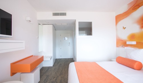 Habitación Deluxe, terraza, vistas al jardín