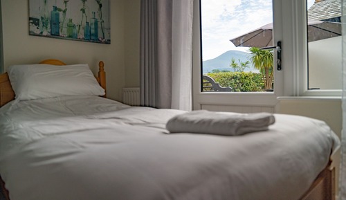 Habitación Deluxe doble, 1 cama de matrimonio grande, accesible para personas con discapacidad