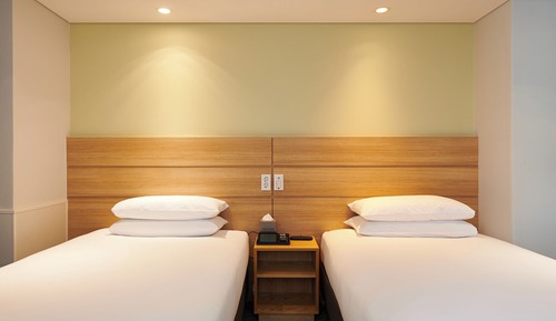 Habitación Deluxe con 2 camas individuales, accesible para personas con discapacidad (2 Single Beds)