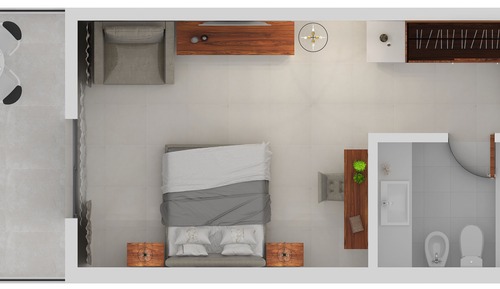 Habitación económica doble