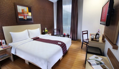 Habitación superior, 1 cama de matrimonio grande