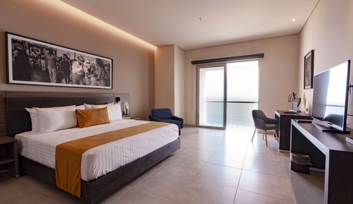 Habitación estándar, 1 cama de matrimonio grande, no fumadores, vistas al mar