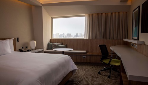 Habitación, 1 cama de matrimonio, vistas a la ciudad