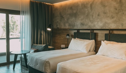 Habitación panorámica con 2 camas individuales