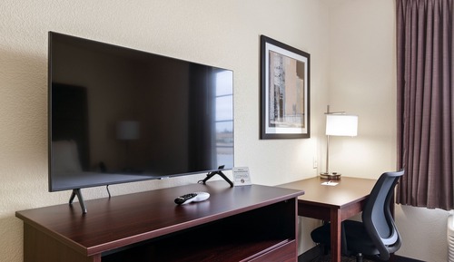 Habitación, 2 camas de matrimonio, accesible para personas con discapacidad (Audible/Visual Alert)