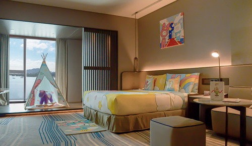 Habitación Premium, 1 cama de matrimonio grande, vistas al mar (Kids Theme)