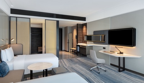 Habitación estándar, 2 camas individuales, vistas al mar