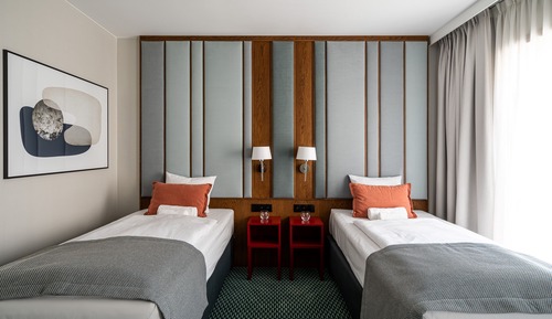Habitación clásica con 2 camas individuales