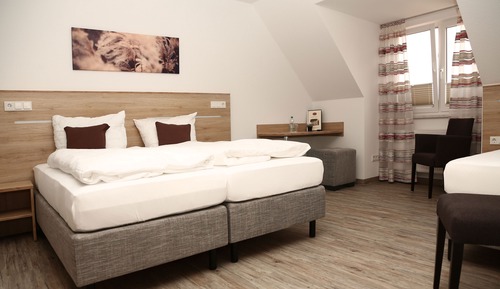 Habitación con 2 camas individuales