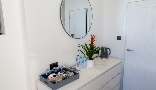 Habitación individual, baño privado, vistas al mar