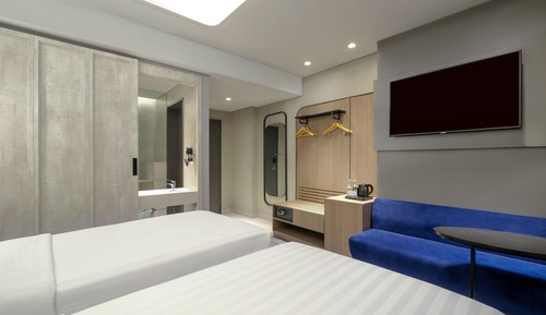 Habitación superior con 2 camas individuales, 2 camas individuales