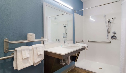 Habitación, 1 cama de matrimonio, accesible para personas con discapacidad (Roll-In Shower)