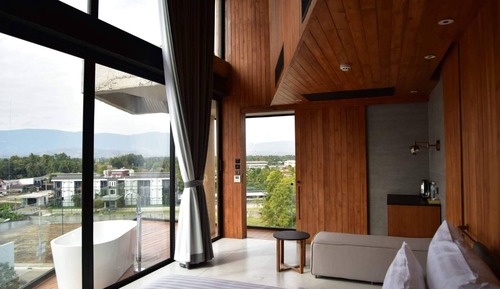 Habitación Premier, bañera