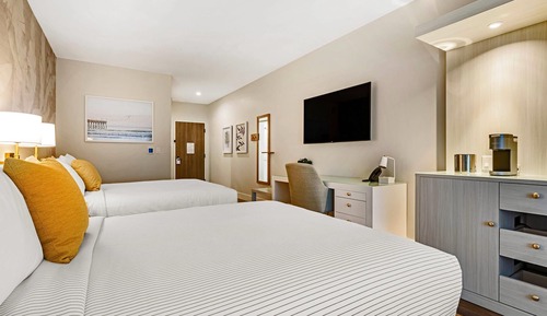 Habitación estándar, 2 camas de matrimonio, no fumadores
