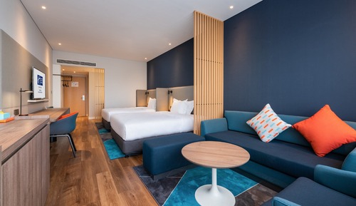 Habitación estándar, 2 camas de matrimonio