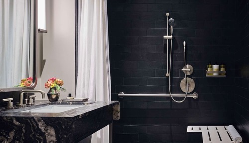 Habitación, 1 cama de matrimonio grande, accesible para personas con discapacidad (Shower)
