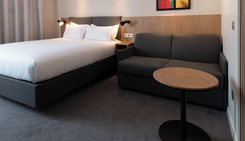 Habitación estándar, 1 cama de matrimonio con sofá cama