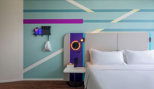 Habitación, 1 cama de matrimonio grande, accesible para personas con discapacidad