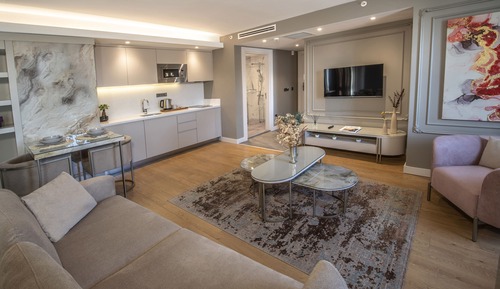 Suite superior, 1 cama de matrimonio grande, no fumadores, vistas a la ciudad