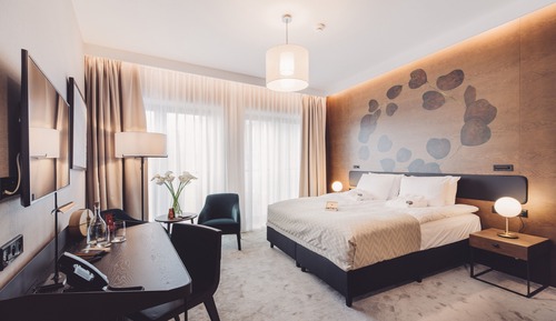 Habitación clásica doble, 1 cama de matrimonio grande