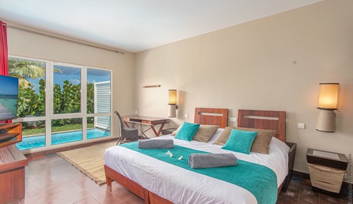 Villa, 1 habitación, piscina privada, vistas al mar