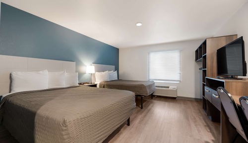 Habitación estándar, 2 camas de matrimonio, no fumadores