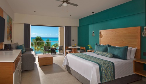 Suite junior, 1 cama de matrimonio grande, frente al mar (Preferred Club)