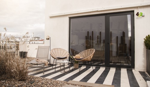 Habitación superior, terraza