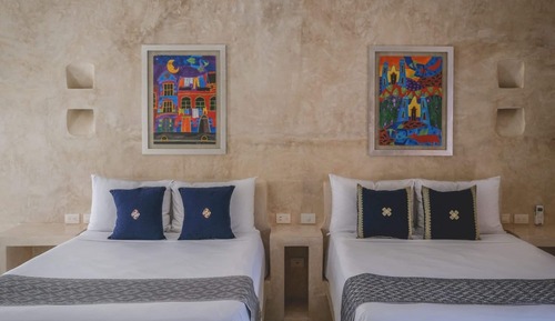 Habitación estándar, 2 camas dobles