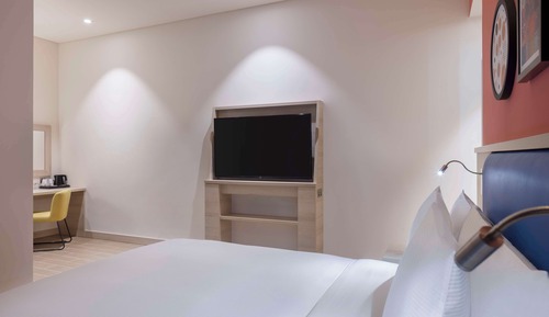 Habitación, 1 cama de matrimonio, accesible para personas con discapacidad