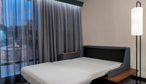 Habitación, 1 cama de matrimonio grande con sofá cama