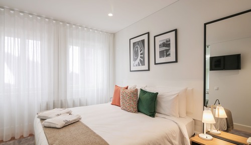 Habitación con 1 cama doble o 2 individuales