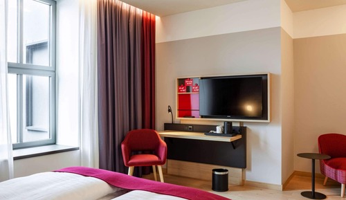 Habitación doble superior, 1 cama de matrimonio con sofá cama