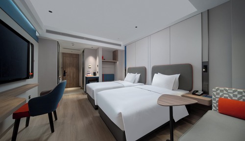 Habitación estándar, 2 camas dobles (High Floor)