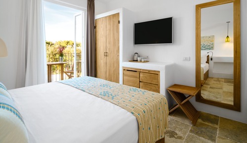 Habitación doble, balcón