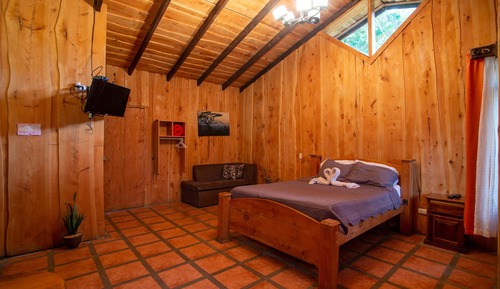Cabaña estándar, 1 cama de matrimonio