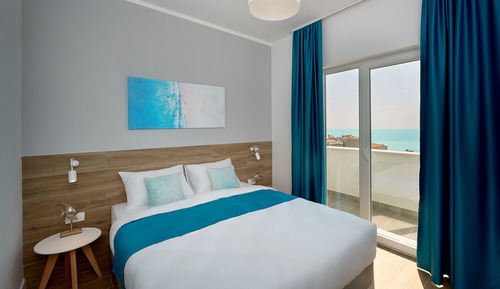 Habitación cuádruple junior, vistas al mar