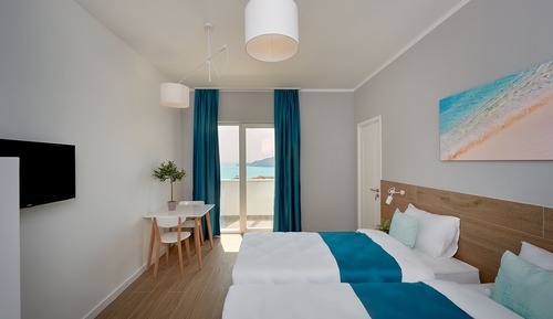Habitación Confort con 2 camas individuales, vistas al mar