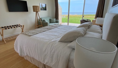 Habitación Deluxe doble, vistas al mar, junto a la playa