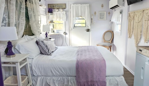 Estudio Deluxe, 1 cama de matrimonio (Lavender Limited - Private Caboose)