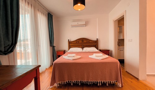 Habitación cuádruple familiar, 3 habitaciones, vistas al mar