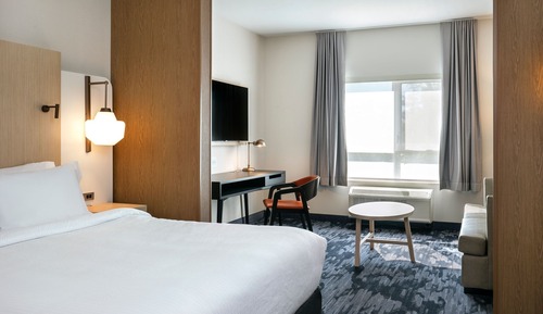 Suite, 1 cama de matrimonio grande con sofá cama