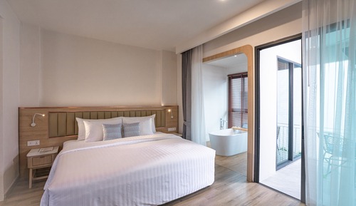 Habitación Premier, bañera
