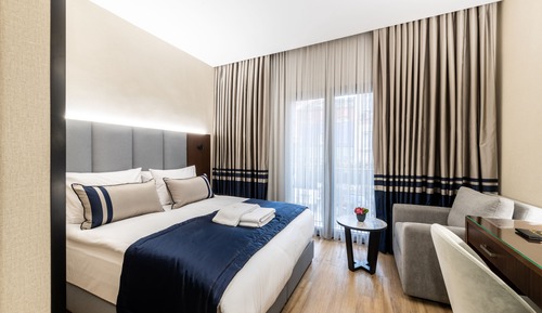 Habitación con 1 cama doble o 2 individuales