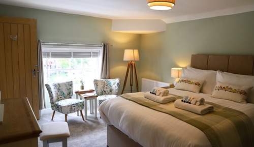 Habitación Deluxe doble, baño privado (The Severnside Room)