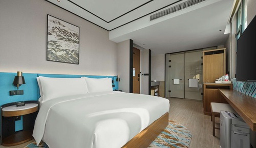 Habitación básica, 1 cama de matrimonio grande