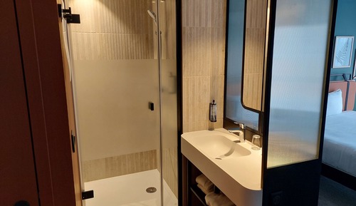 Suite junior, 1 cama de matrimonio grande con sofá cama, sauna