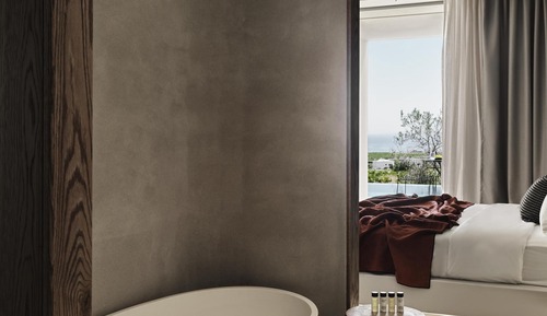 Suite junior, piscina privada, vistas al mar